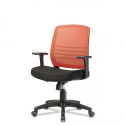 흑/코비(소) 오렌지 패브릭 사무용 사무실 의자 사무용가구, 사무실책상, 회의실책상, 사무실파티션