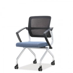 사무용 디텐(폴딩) 블루 회의용 회의 의자 사무용가구, 사무실책상, 회의실책상, 사무실파티션