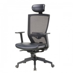 흑/S350(대) 검정 매쉬 사무용 사무실 의자 사무용가구, 사무실책상, 회의실책상, 사무실파티션