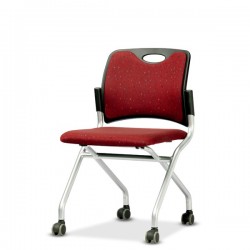 사무용 바이킹C(팔무/로라) 폴딩 레드 회의용 회의 의자 사무용가구, 사무실책상, 회의실책상, 사무실파티션