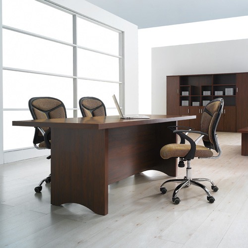 중역 CFN 로드 우드라인 회의 테이블 사무용가구, 사무실책상, 회의실책상, 사무실파티션
