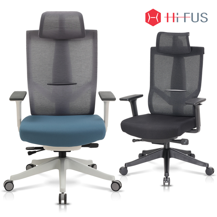 중역 HFC-307-1 보스 체어 (패브릭+메쉬) 사무용 사무실 의자 사무용가구, 사무실책상, 회의실책상, 사무실파티션