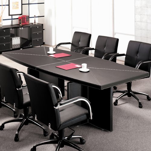 중역 LT-09 가죽 회의 테이블 사무용가구, 사무실책상, 회의실책상, 사무실파티션