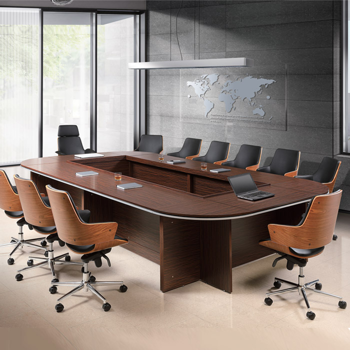 중역 흑단 클레버 ㅁ자형A 연결 회의용 회의 테이블 사무용가구, 사무실책상, 회의실책상, 사무실파티션