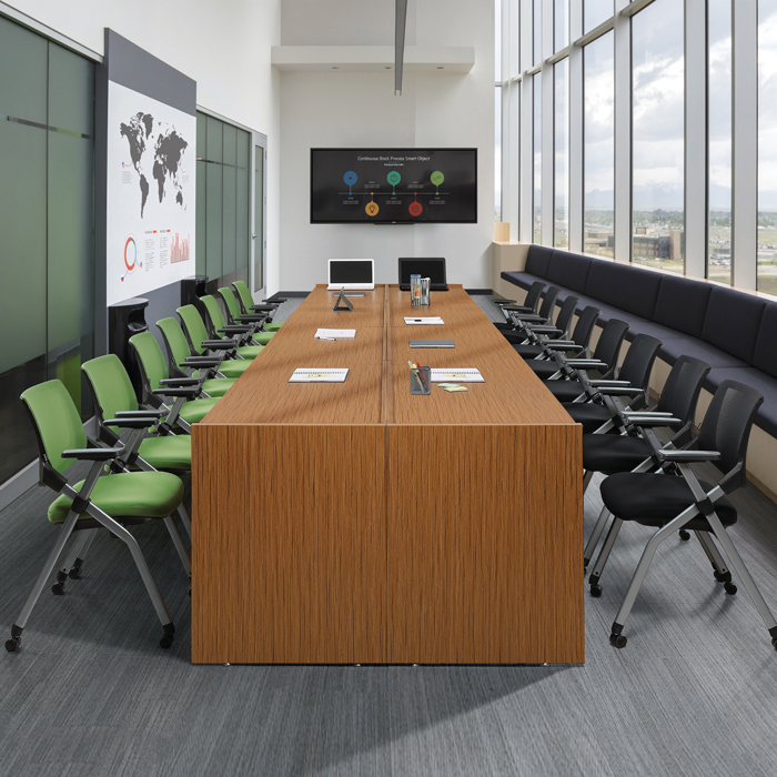 중역 티크 클레버 ㅡ자형 연결 회의용 회의 테이블 사무용가구, 사무실책상, 회의실책상, 사무실파티션